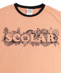 SCOLARロゴ モチーフ刺繍プルオーバー-12