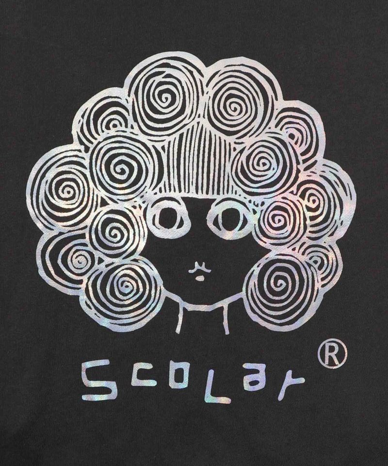 141607：スカラーちゃんオーロラプリント 裏毛パーカーの通販-ScoLar