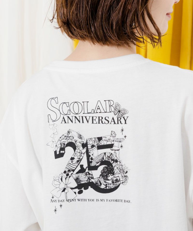 ScoLar25周年アニバーサリーロゴプリントTシャツ-6