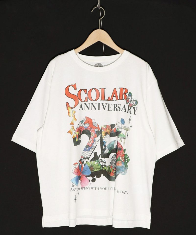 ScoLar25周年アニバーサリーロゴプリントTシャツ-9