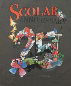 ScoLar25周年アニバーサリーロゴプリントTシャツ-12
