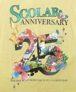 ScoLar25周年アニバーサリーロゴプリントTシャツ-14