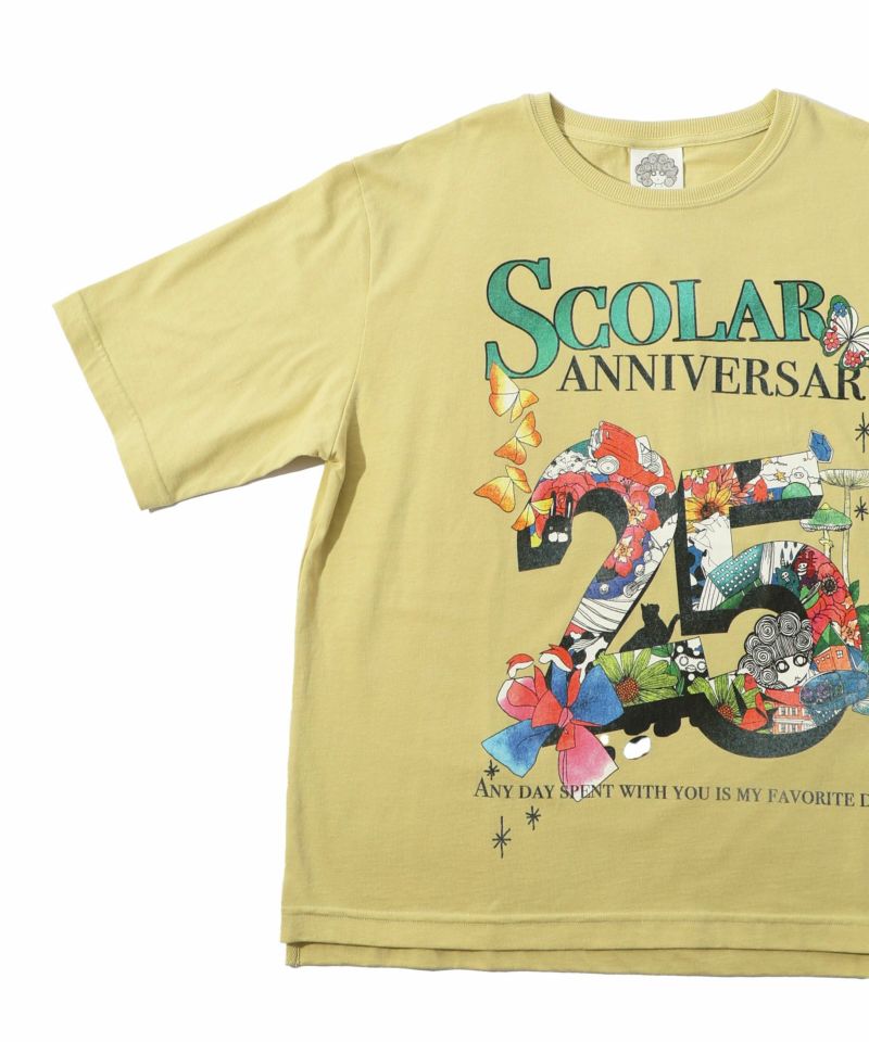 ScoLar25周年アニバーサリーロゴプリントTシャツ-16