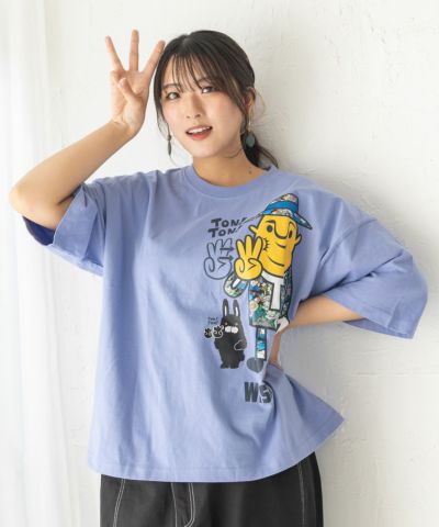 341109：ネココロネプリントTシャツの通販-ScoLar