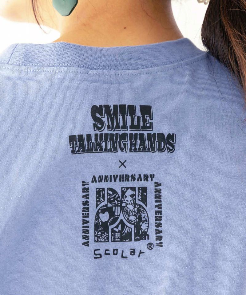 TALKING HANDS×ScoLar 25周年記念コラボ ハンドサインTシャツ-9