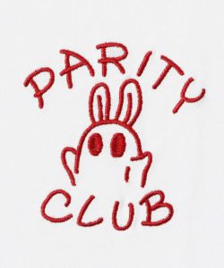 PARITY CLUBの刺繍Tシャツ-10