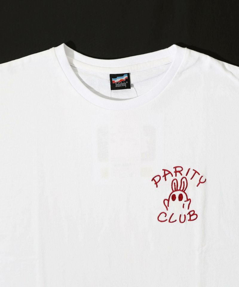PARITY CLUBの刺繍Tシャツ-15