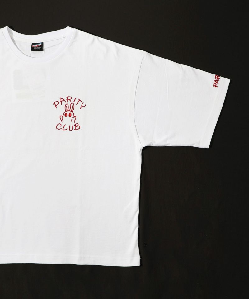 PARITY CLUBの刺繍Tシャツ-16