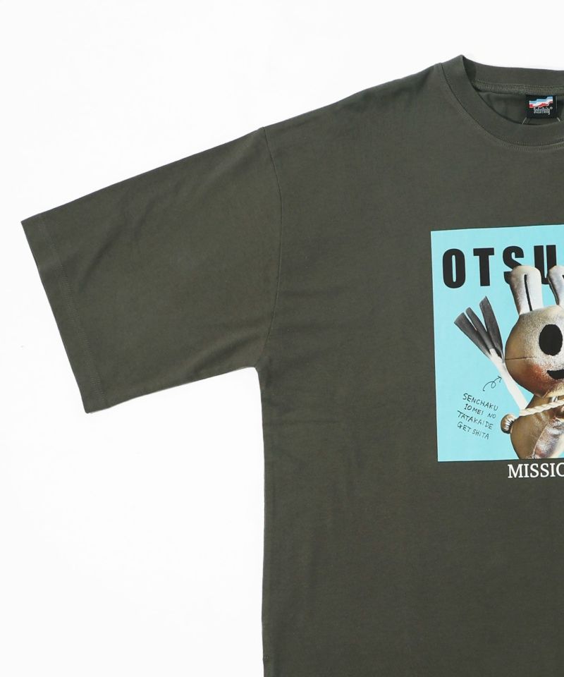 ウサギとクマのOTSUKAIプリントTシャツ-23