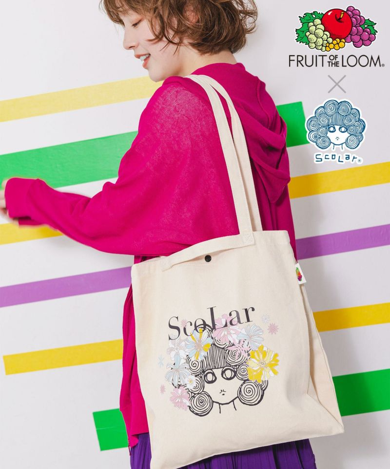 FRUIT OF THE LOOM×ScoLarコラボ パーティショントートバッグ-1