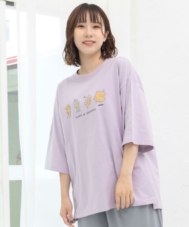 クマシャン刺繍Tシャツ-20