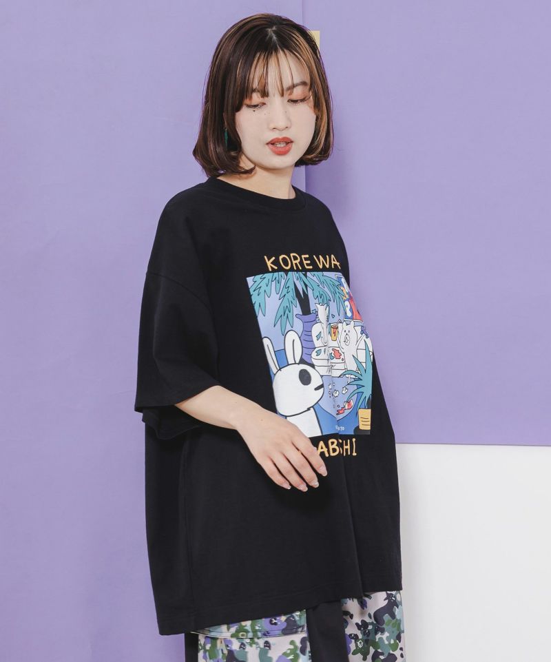 MABOROSHI柄 BIG-Tシャツ-3