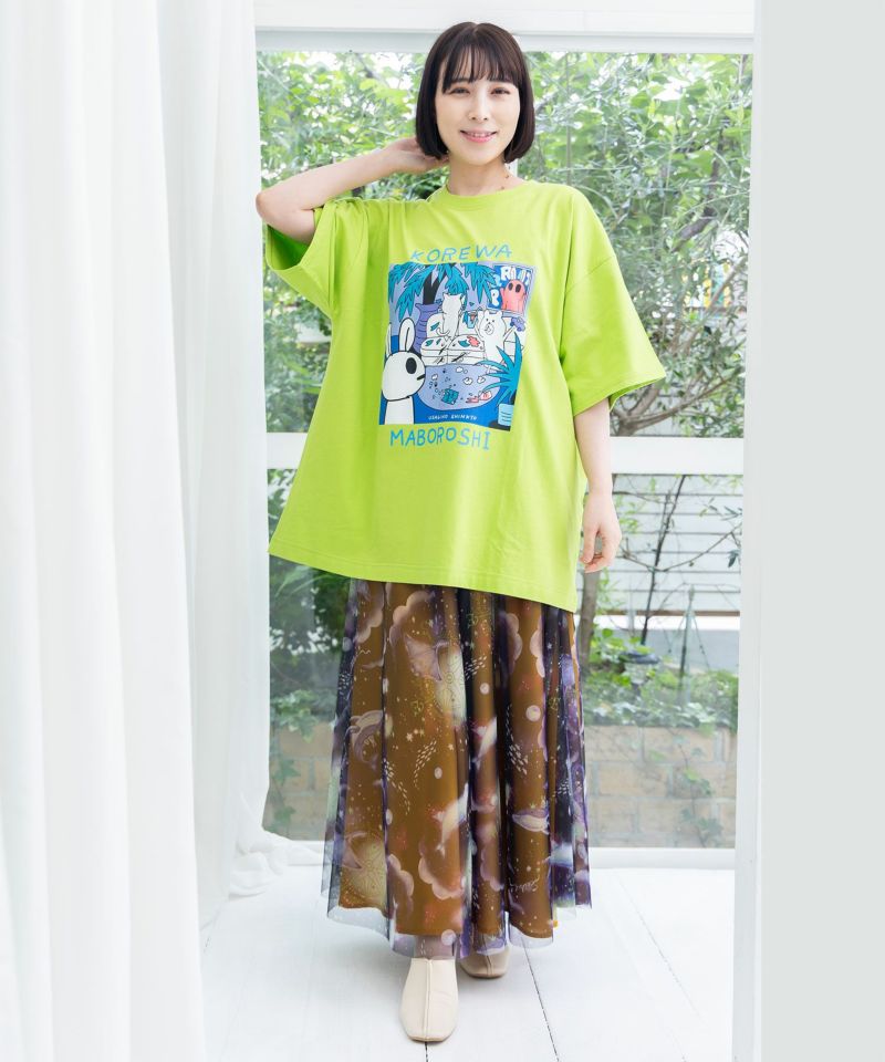 MABOROSHI柄 BIG-Tシャツ-15