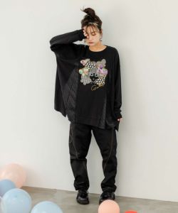 楽天市場】ScoLar スカラー 蝶とスカラーちゃんの刺繍アップリケ