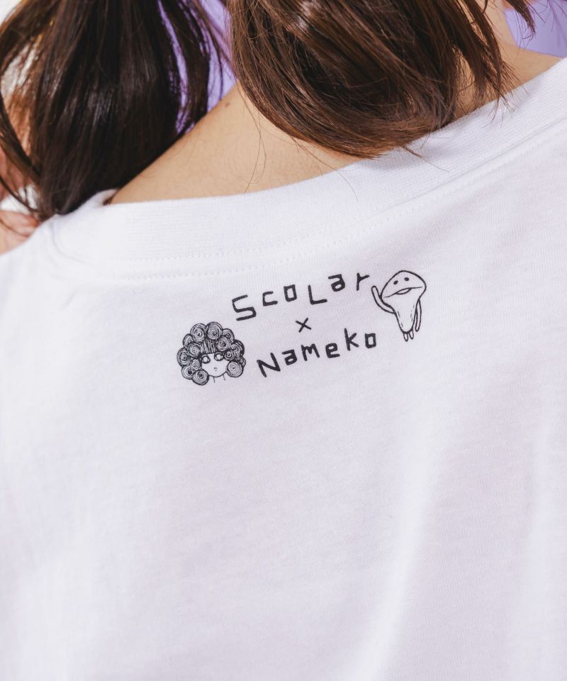 なめことラビル 仲良しの森 ロングスリーブTシャツ-5