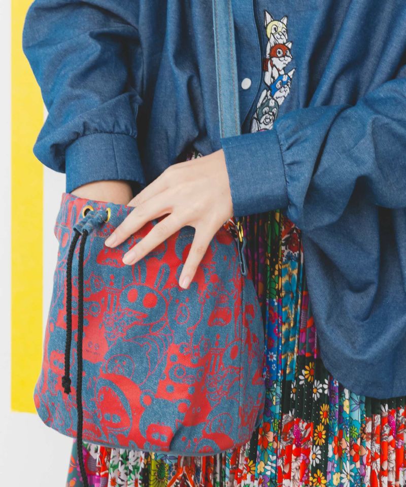 新品、ANTEPRIMA アンテプリマのデニムバッグ