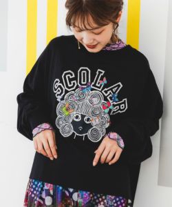 好きに 143652：4柄展開ストレッチレース インナーロングスリーブT トップス