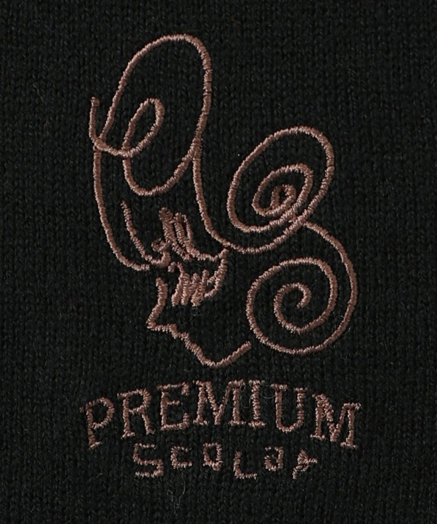 美品⁂サリースコット⁂プルオーバー 総柄 パイル刺繍 ジャガード ぽこぽこ柄