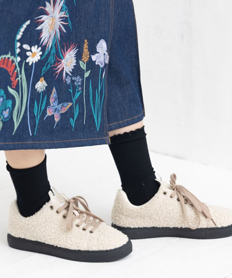 SS-183：もこもこラビルのスニーカーの通販-ScoLar