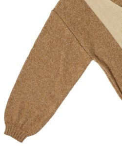 343144：UFO刺繍バイカラーニットカーディガンの通販-ScoLar