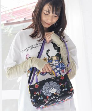 両面プリント スカラーちゃん3柄展開2WAYバッグ-1