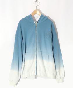 151606：段染めグラデーション 裏毛BIGパーカーの通販-ScoLar