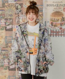 ScoLar スカラー パリティ 総柄 ボア ブルゾン アウター 新品 未使用 2025年最新】Scolar Parity フリースジャケット・ボアジャケット