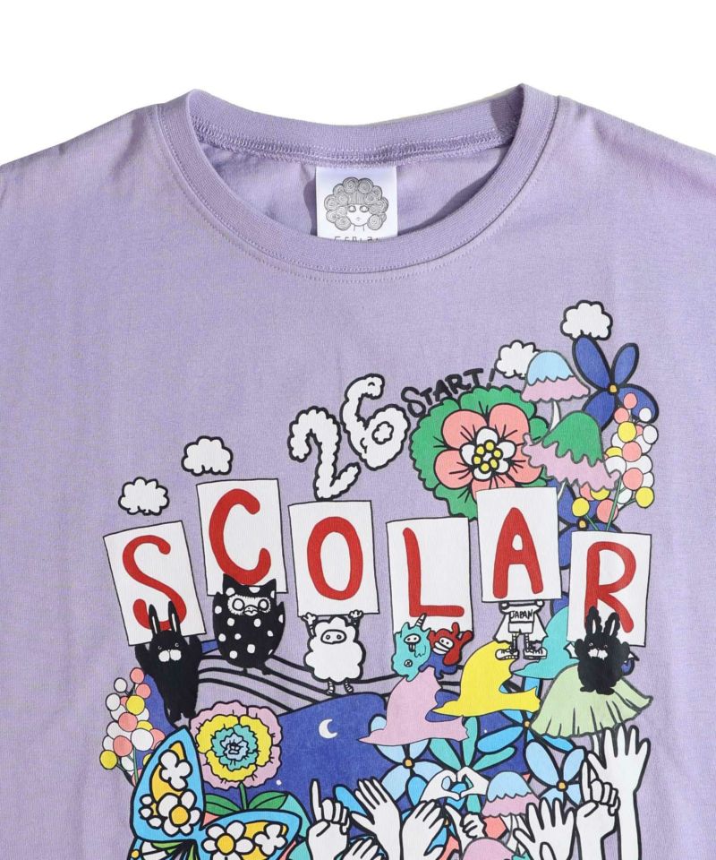 26周年スタート柄 スカラーキャラTシャツ-15