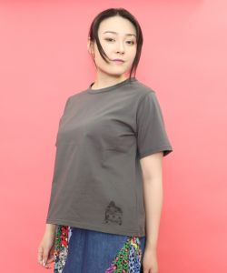 旅先の風景柄 アートプリントTシャツ-23
