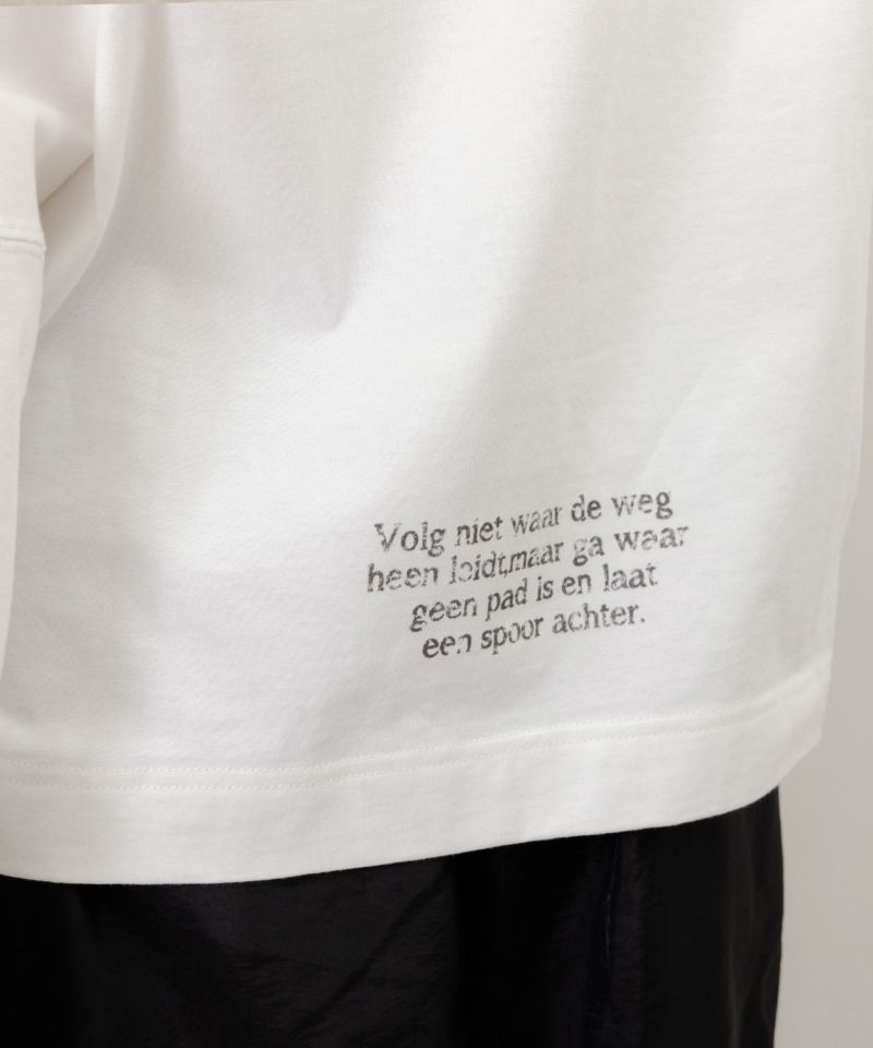 世界を旅するクマとフラミンゴ柄ロングスリーブTシャツ-21