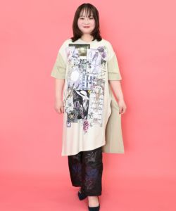 ワンピース KLASICA SANDRAI ティアードロングワンピース | レディース服・レディース