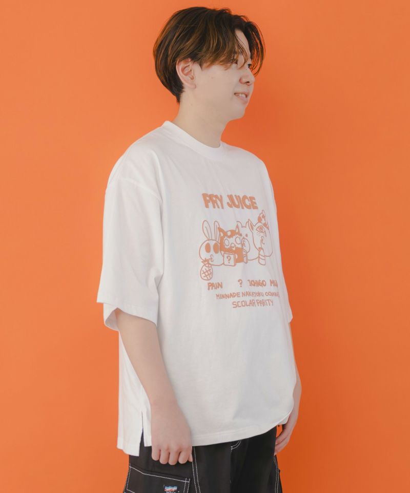 JUICE柄発泡プリントTシャツ-4