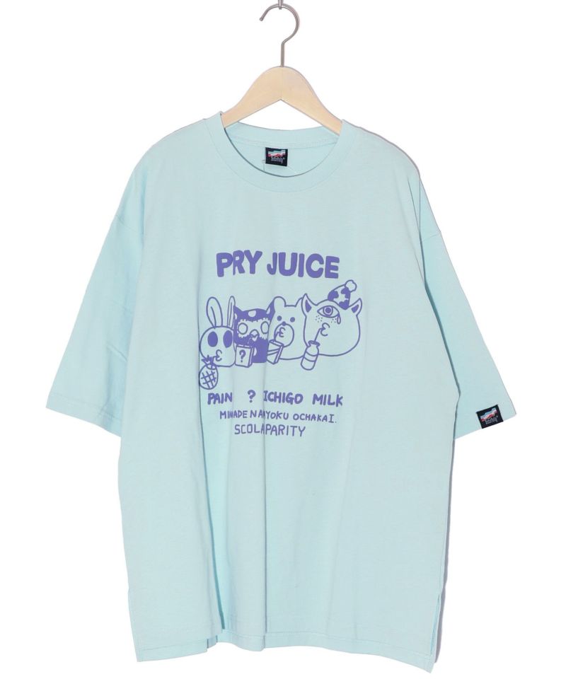 JUICE柄発泡プリントTシャツ-12