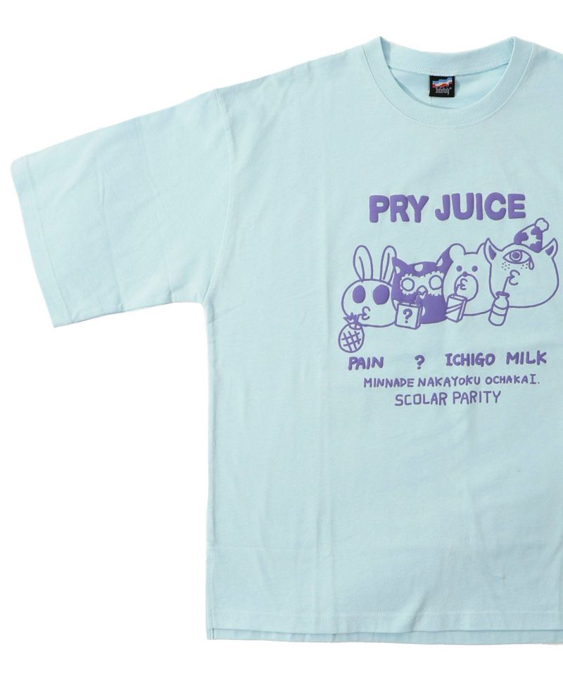 JUICE柄発泡プリントTシャツ-17