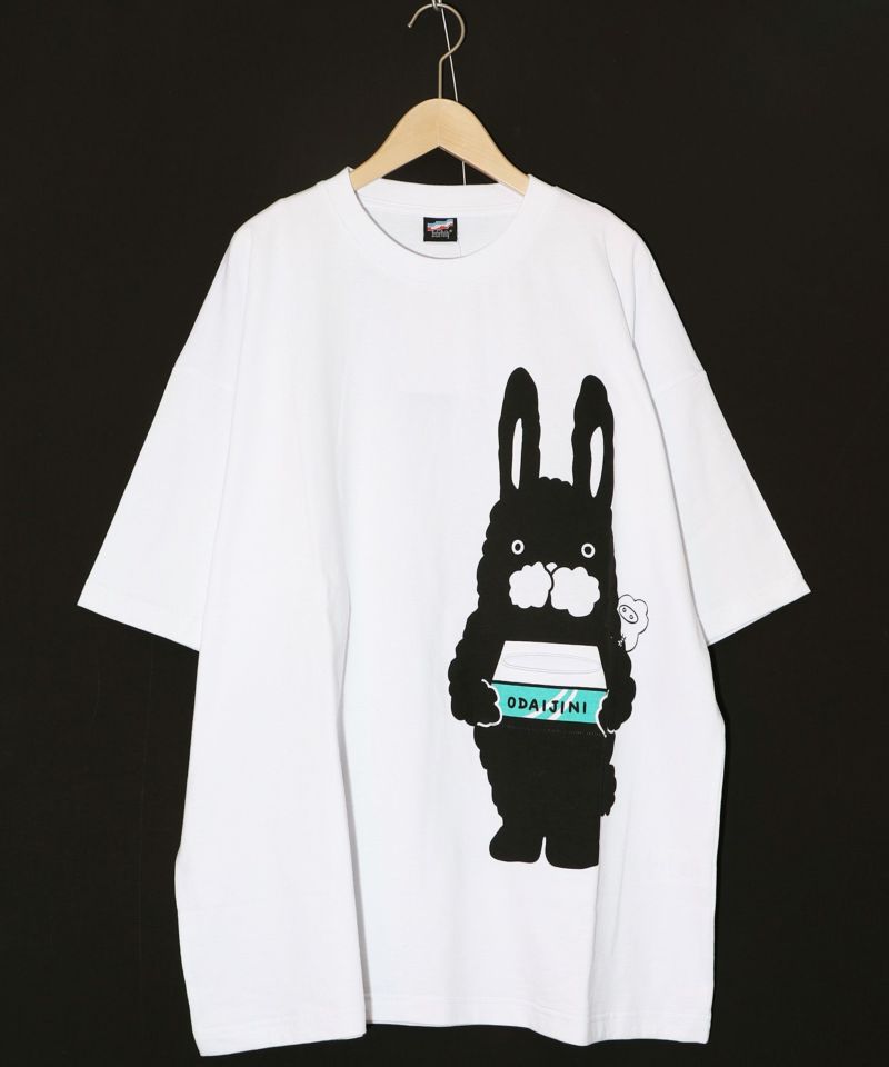 351114：ティッシュ箱ラビルと花粉症ガブ BIG Tシャツの通販-ScoLar