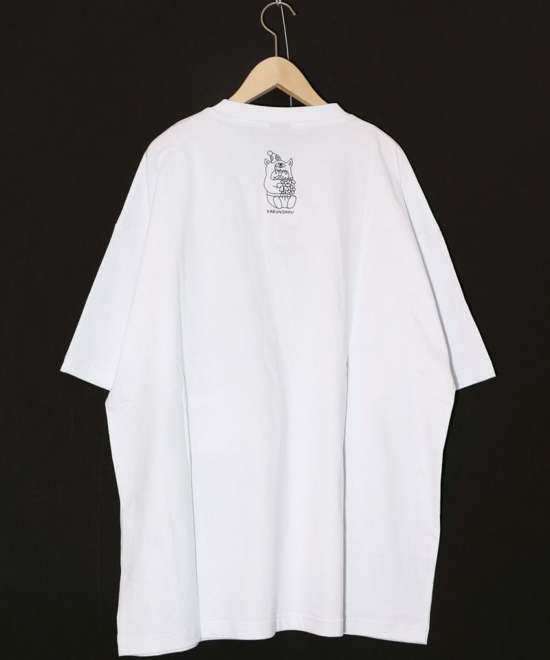 351114：ティッシュ箱ラビルと花粉症ガブ BIG Tシャツの通販-ScoLar
