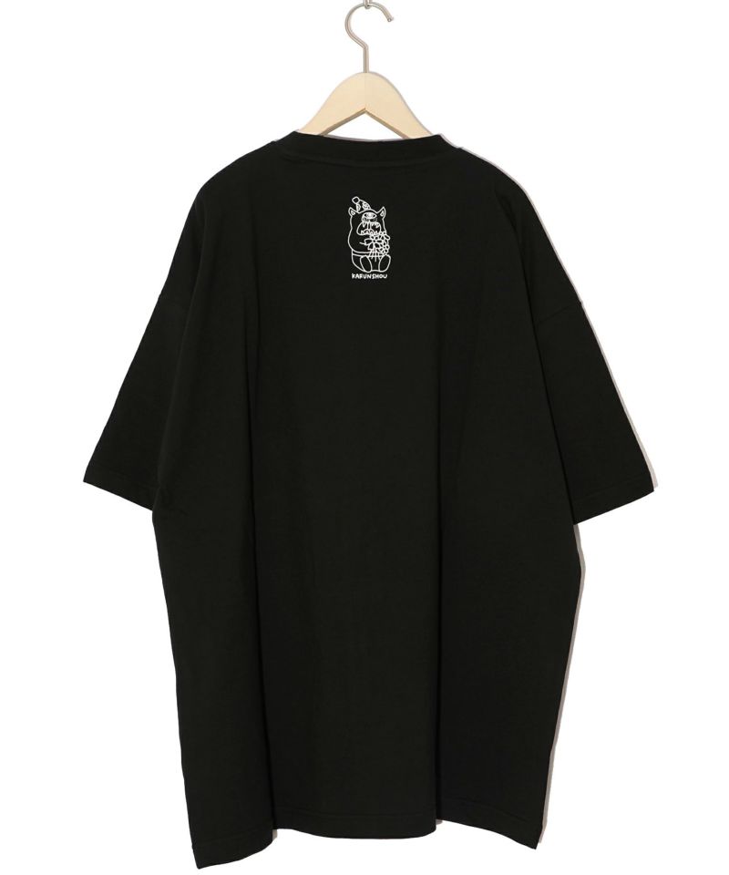 セール】351114：ティッシュ箱ラビルと花粉症ガブ BIG Tシャツ