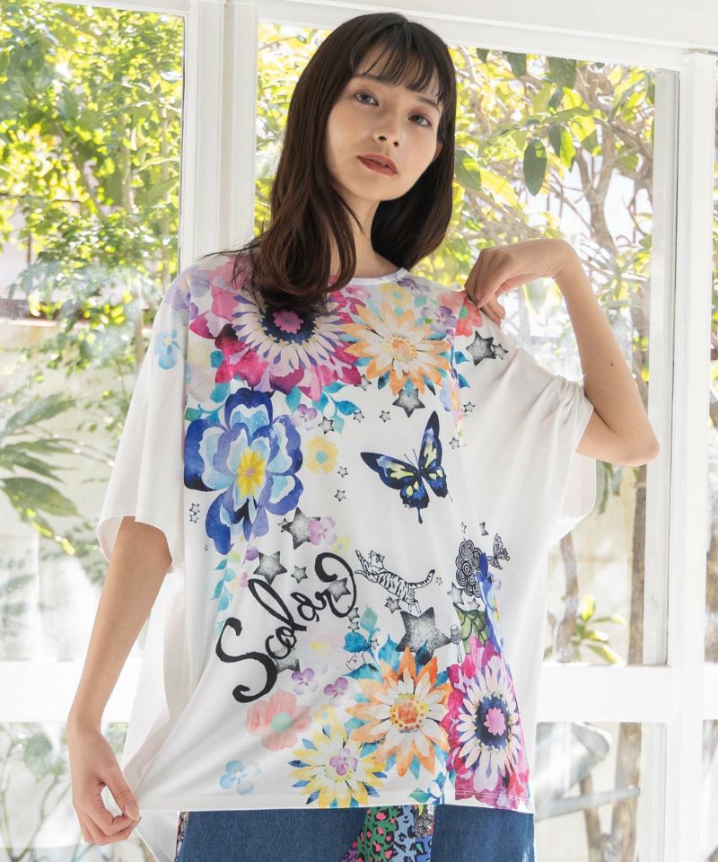 151653：花蝶スカラーちゃん切替プルオーバーの通販-ScoLar