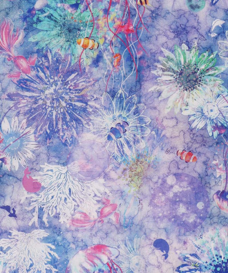キャラ・クラゲ・ネコ 3柄展開浴衣セット-16