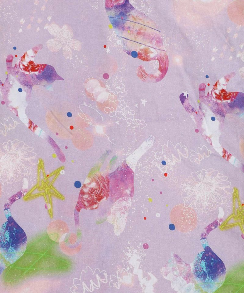 キャラ・クラゲ・ネコ 3柄展開浴衣セット-18