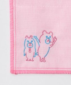 ScoLar刺繍 白雪はんかちふきん-17