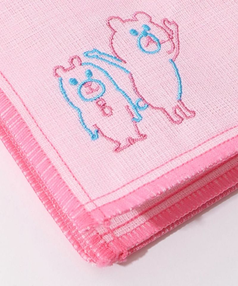 ScoLar刺繍 白雪はんかちふきん-18