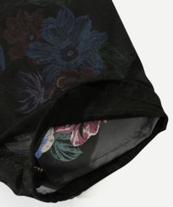 花蝶柄シアー重ねスラックスパンツ-28