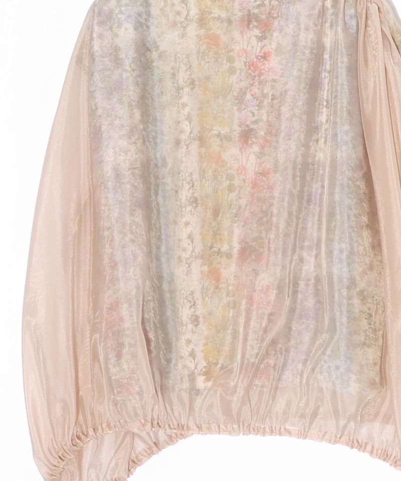 蝶花柄シアー重ねプルオーバー-17
