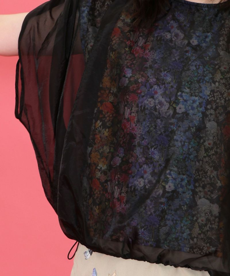 蝶花柄シアー重ねプルオーバー-29