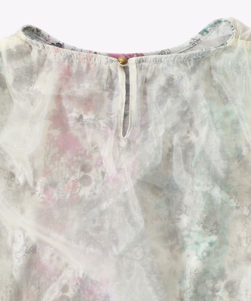 蝶花柄シアー重ねプルオーバー-34