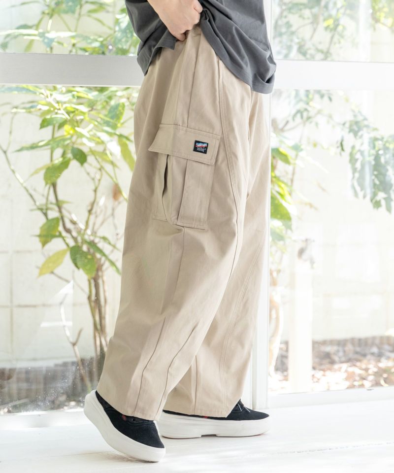 351117：クマジュース刺繍 デニムorツイルカーゴパンツの通販-ScoLar