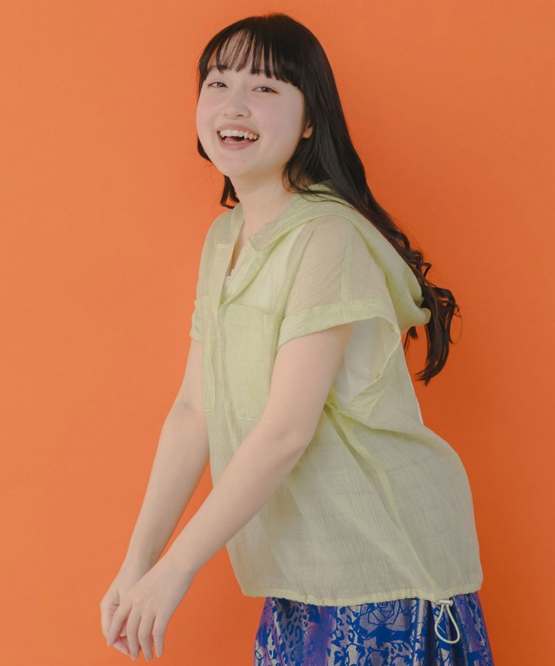 スカラーちゃんプリント 2WAYシアープルオーバー-10