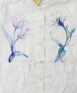 花柄シアーブルゾン-8