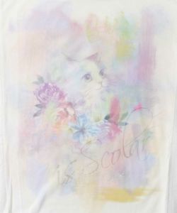 ネコ柄シアー切替プルオーバー-9